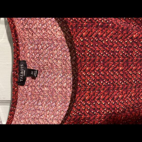 Talbots Elegant Long Sleeve Wrap Dress - Perfect for Any Occasion 2X - Picture 5 of 11